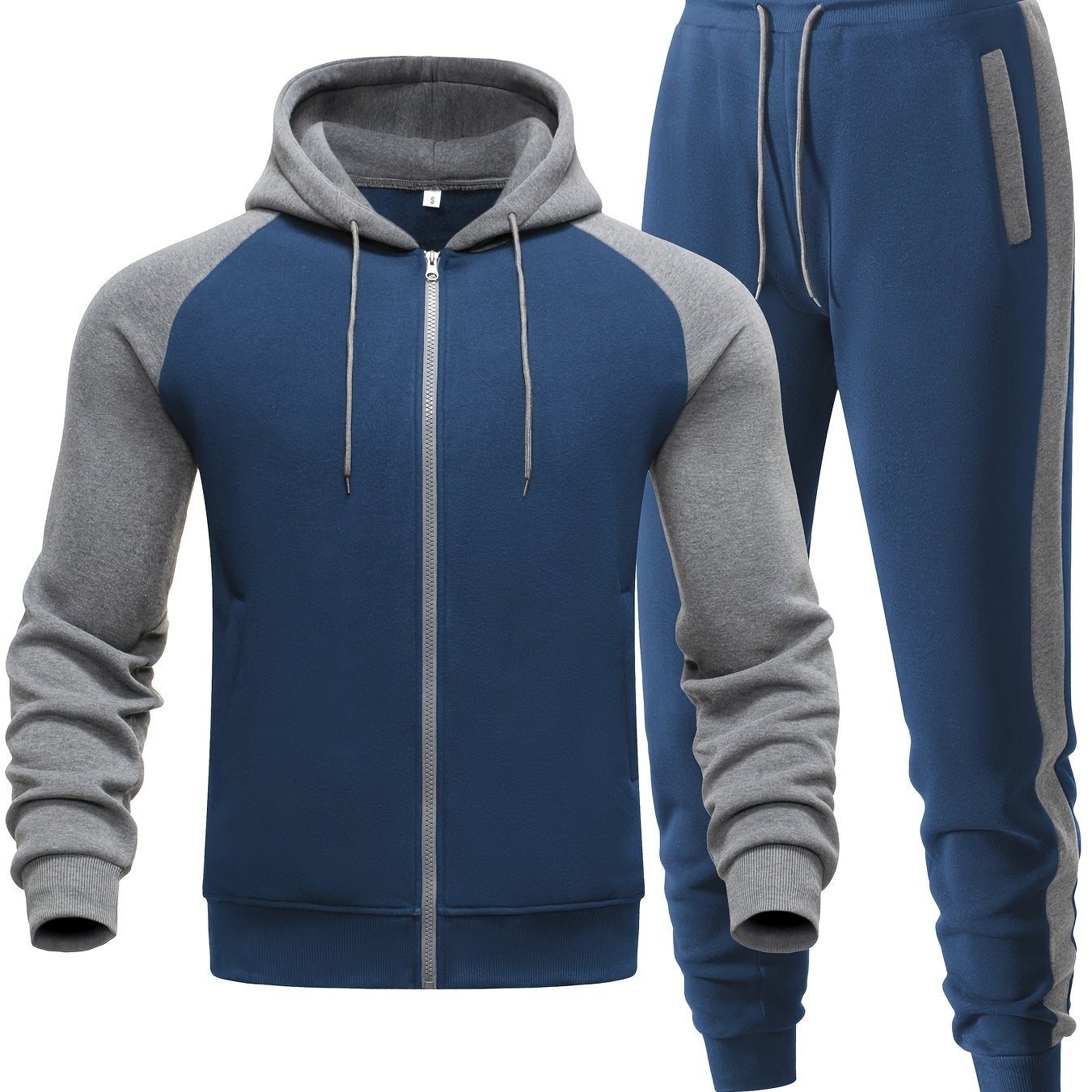 Caleb - Sporty 2-piece set with hood and pockets