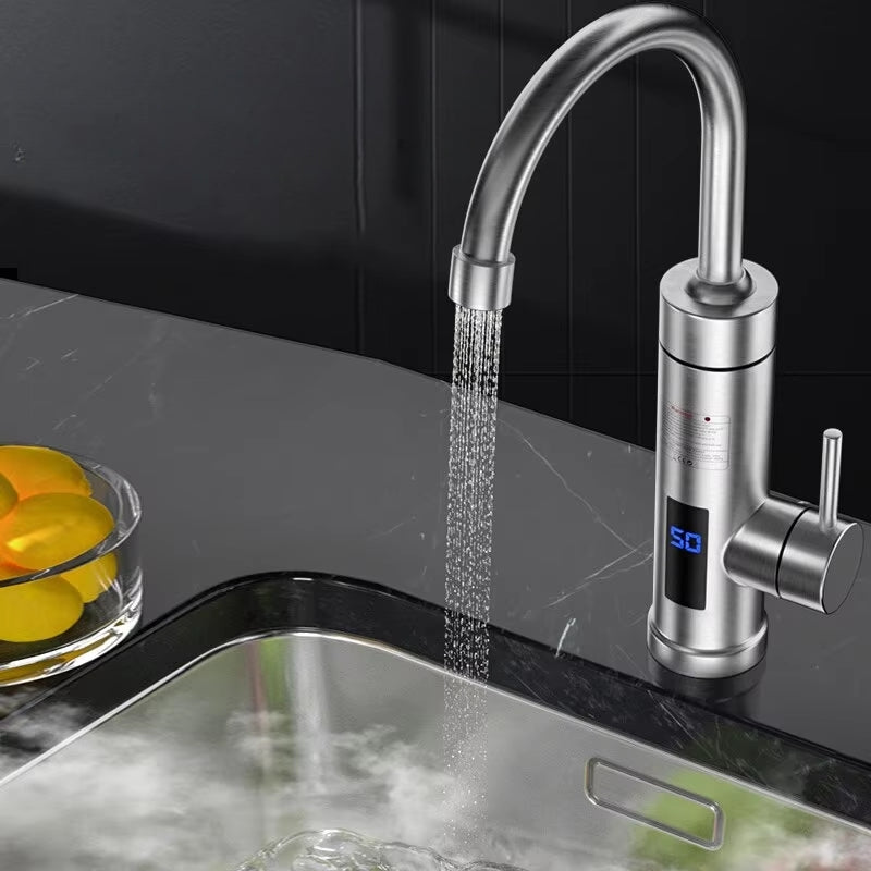 FlowMuse - Elektronická kuchyňská baterie s ovládáním senzorem a zobrazením teploty