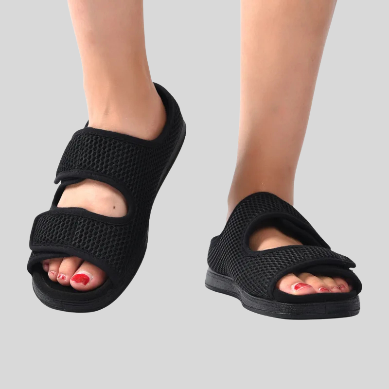 Scarpe Slip-On con Punta Tonda e Parte Superiore Aperta