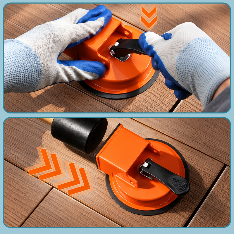 Levelfix - Floor Repair Tool With Suction Mechanism