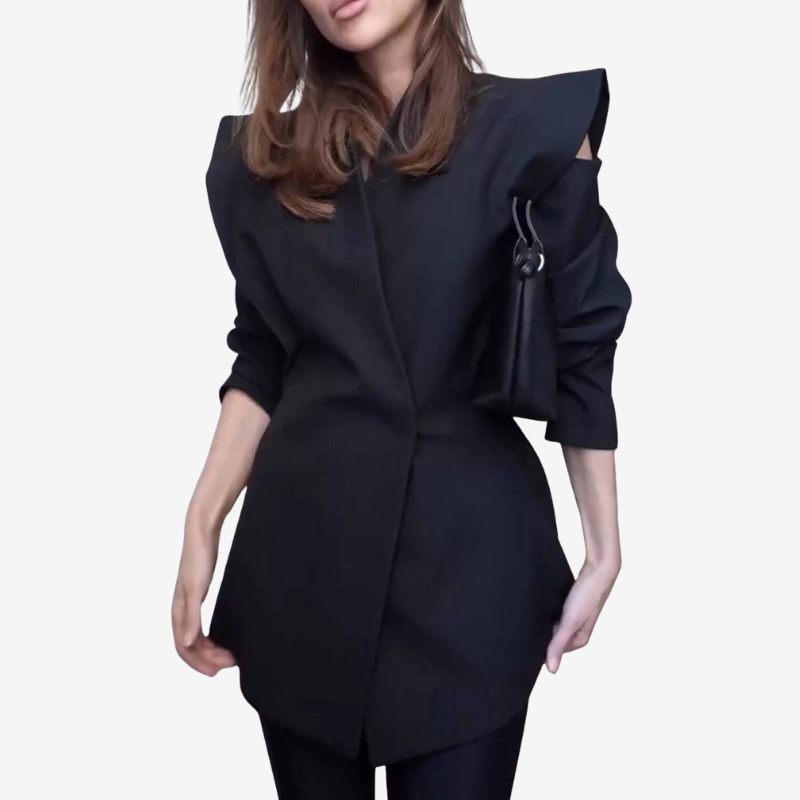 Esme - Long Sleeve Jacket with V-Neck