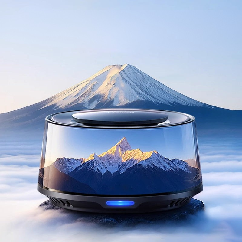 AutoMist - Diffusore automatico di nebbia con luci LED e ricarica USB-C