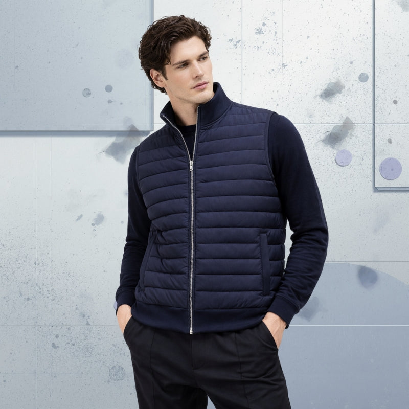 Jenson – Jachetă fără mâneci | Închidere cu fermoar și buzunare laterale | Îmbrăcăminte casual ușoară pentru fiecare zi | Mărimi S–3XL