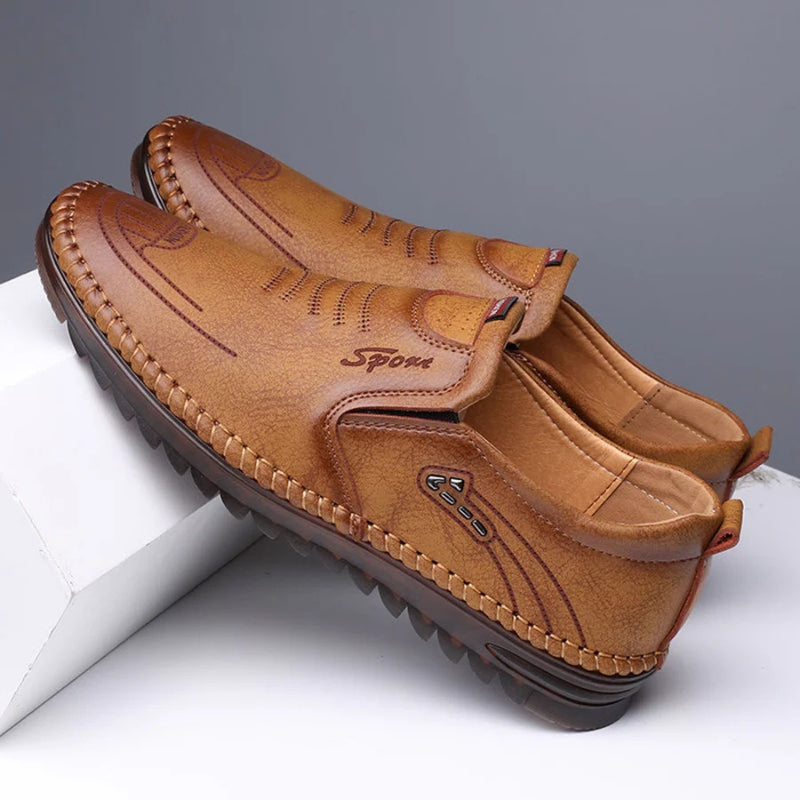 Axton – Slip-Ons with Round Toe and Soft Sole