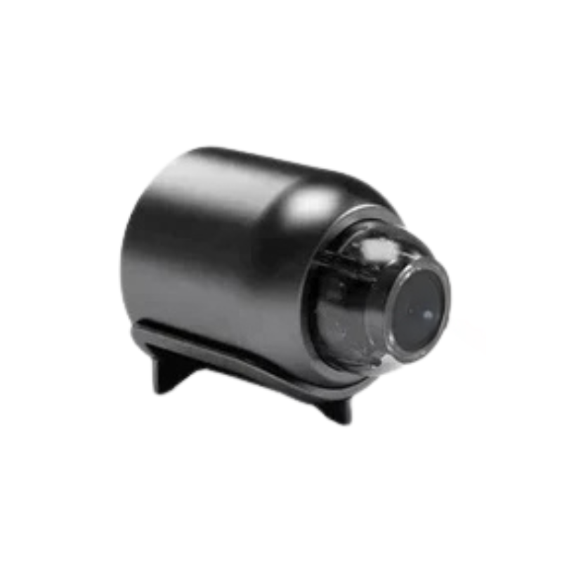 SecureView – Mini Wi-Fi Beveiligingscamera met Compacte Lensbehuizing