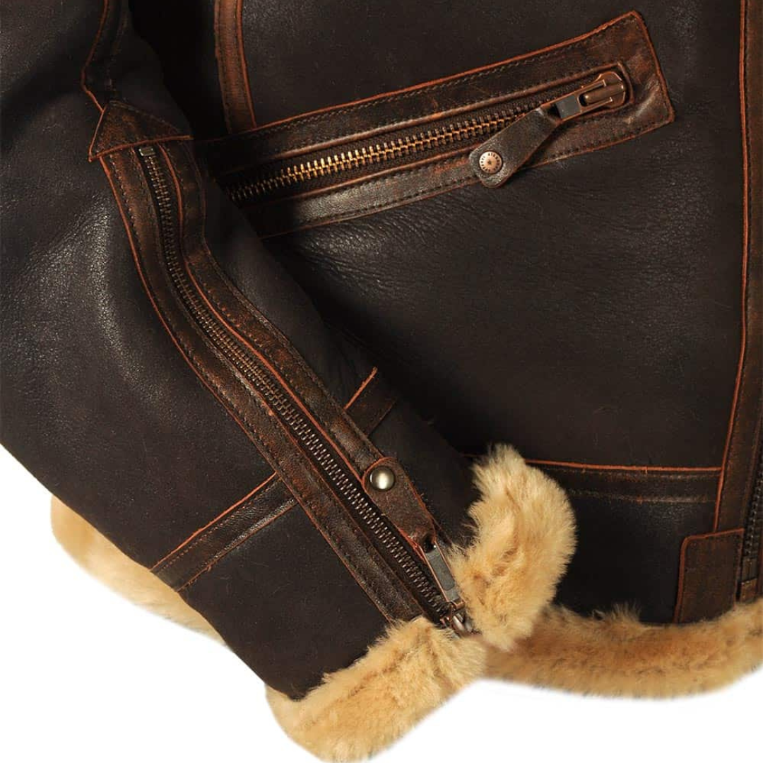 Robert - Durable Bomber Jacket with Insulated Comfort