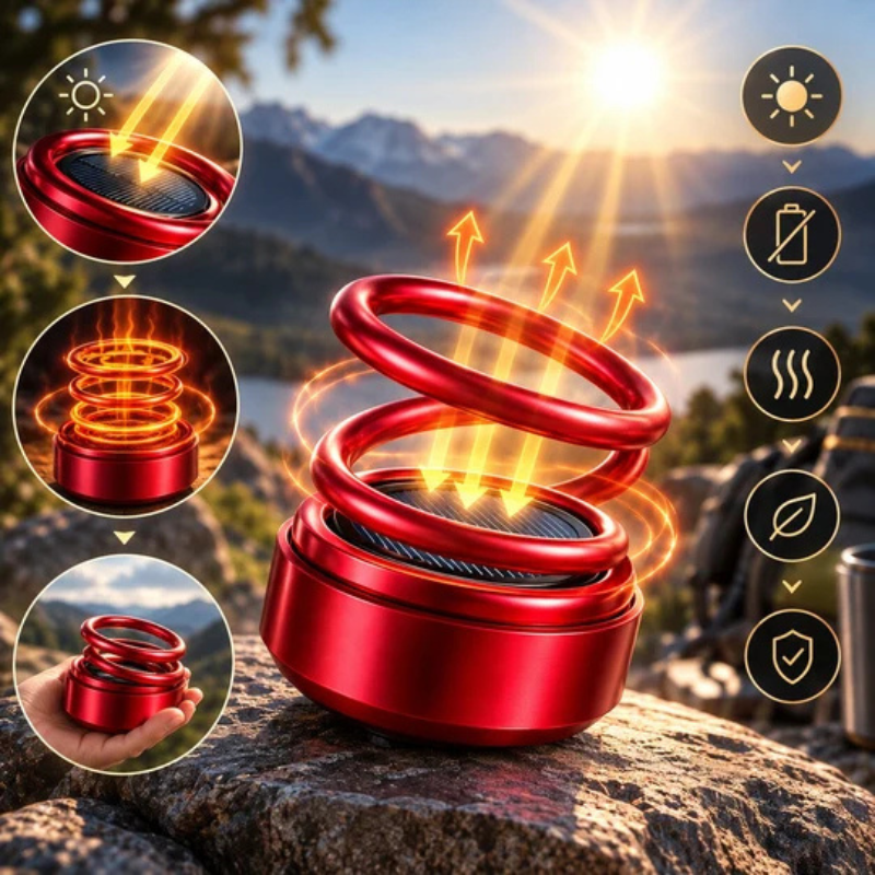 Aromalux - Mini Kinetic Heater With Double-Ring Design