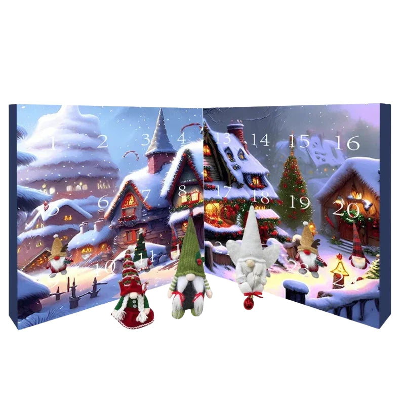 SpookyGnome – Calendar de Advent de Halloween cu surprize de pitici plușate