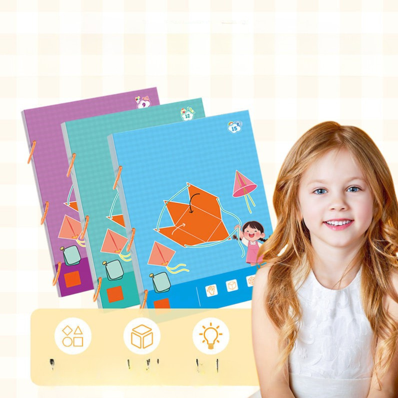 GeoString - Educational Book With Pull String For 3d Geometry