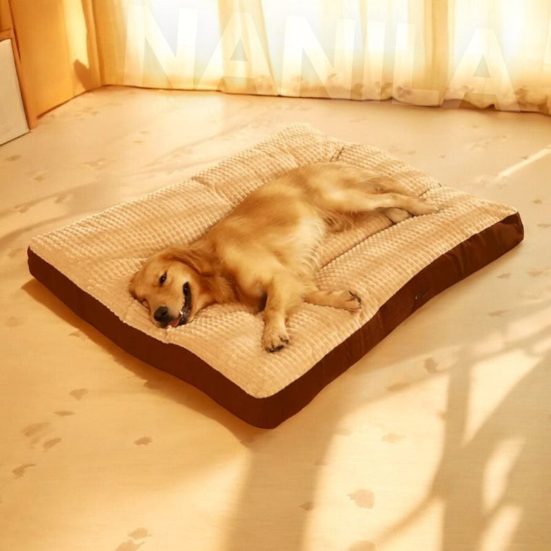 CozyPaws – Dog Sleeping Mat with Washable Cover and Non-Slip Bottom