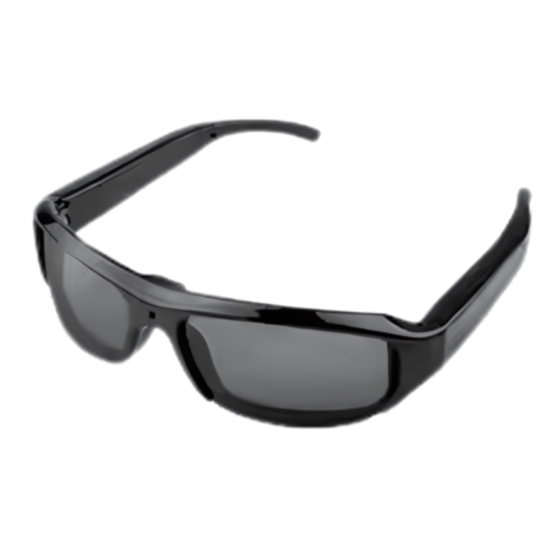 Bradley – Mini Caméra HD pour Lunettes pour Enregistrements Mains Libres