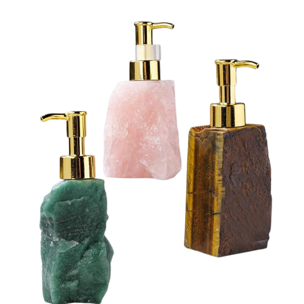 GlowMist – Geometric soap dispenser with sculpted shape and smooth pump design