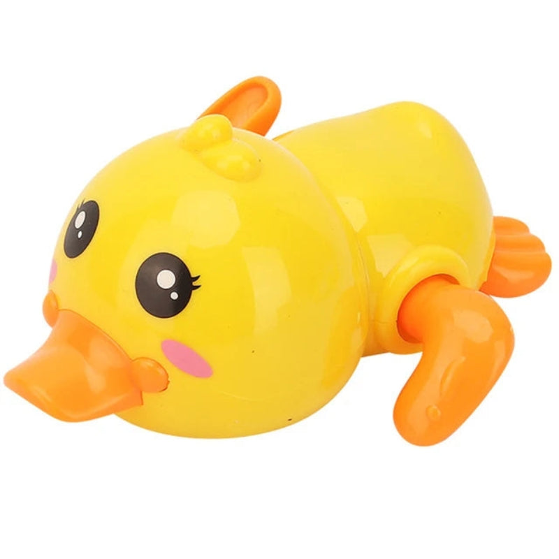 PaddleQuack – Giocattolo da bagno a forma di anatra galleggiante con pale a carica e corpo sagomato