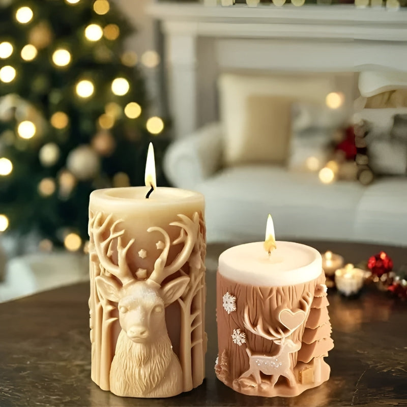 FestiveForm – 3D vánoční figurky s kreativními návrhy pro slavnostní dekoraci