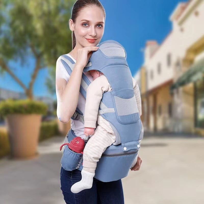 ComfyCarry – Sac de portage bébé avec sangle réglable et poche de rangement