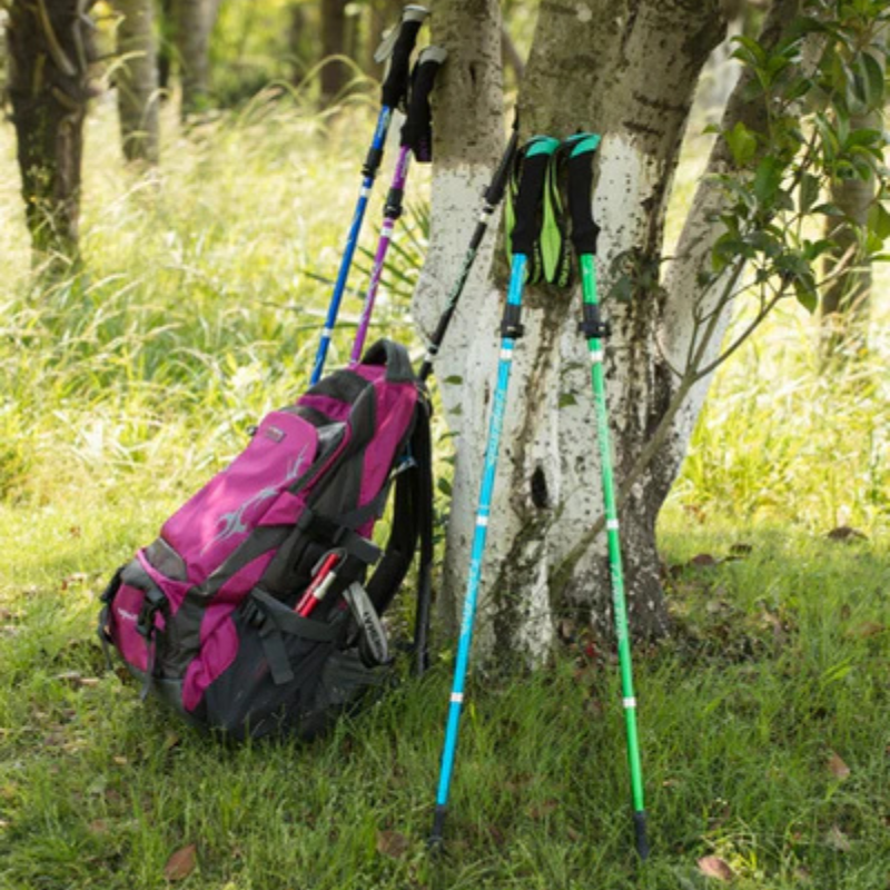 TrailCore – Regulowany kij trekkingowy z włókna węglowego z piankowym uchwytem