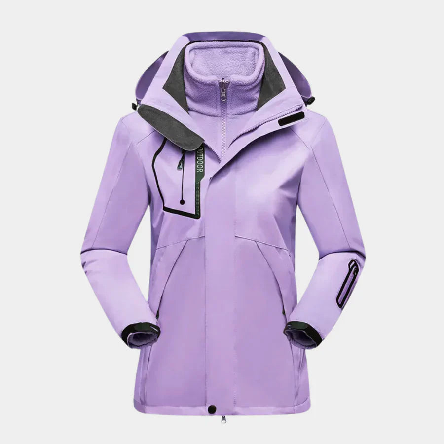 Northfall - Waterproof outdoor jacket with notch collar