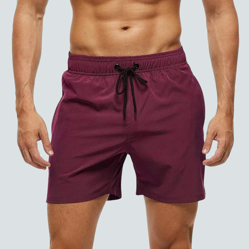 Pantaloncini traspiranti da uomo con vita elastica