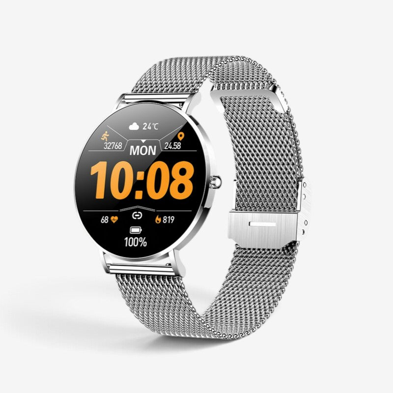 Flora - Smartwatch com design elegante e funcionalidades avançadas