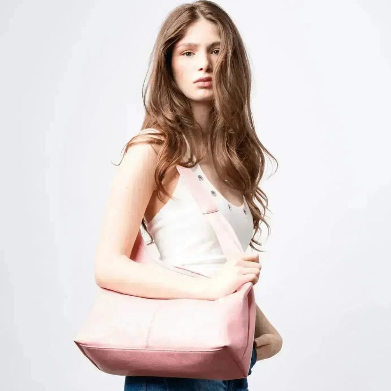 Women’s Compact Crossbody Bag with External Zipper Pocket