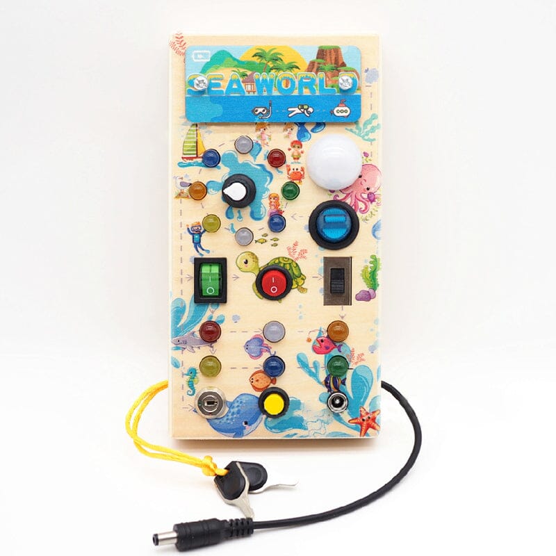 SwitchBright - Tableau de jeu Montessori interactif à LED pour maternelles