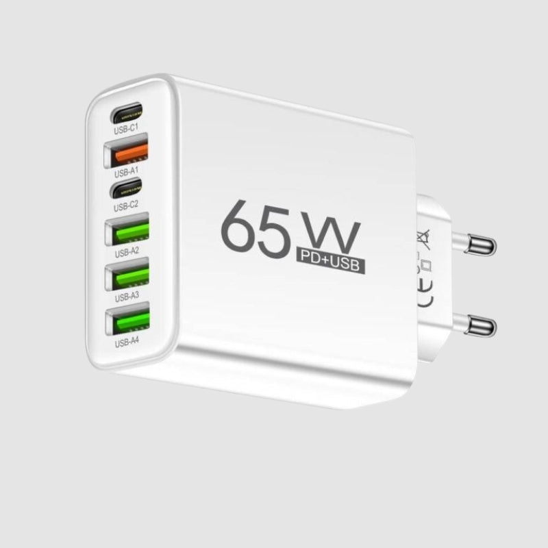 PowerLink - Compacte Multi Port Snellader voor Multifunctioneel Gebruik