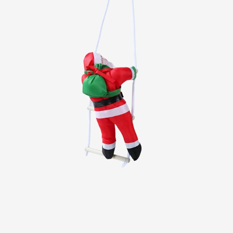 SantaClimb – Scară de cățărat Moș Crăciun cu design de agățătoare pentru decor festiv