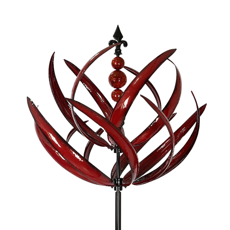 BreezeBloom – Spinner de grădină acționat de vânt cu design elegant rotativ