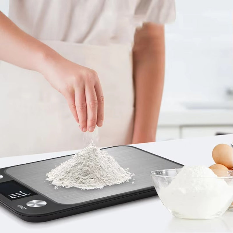 WeighEase – Cântar electronic de bucătărie cu afișaj digital și control prin butoane