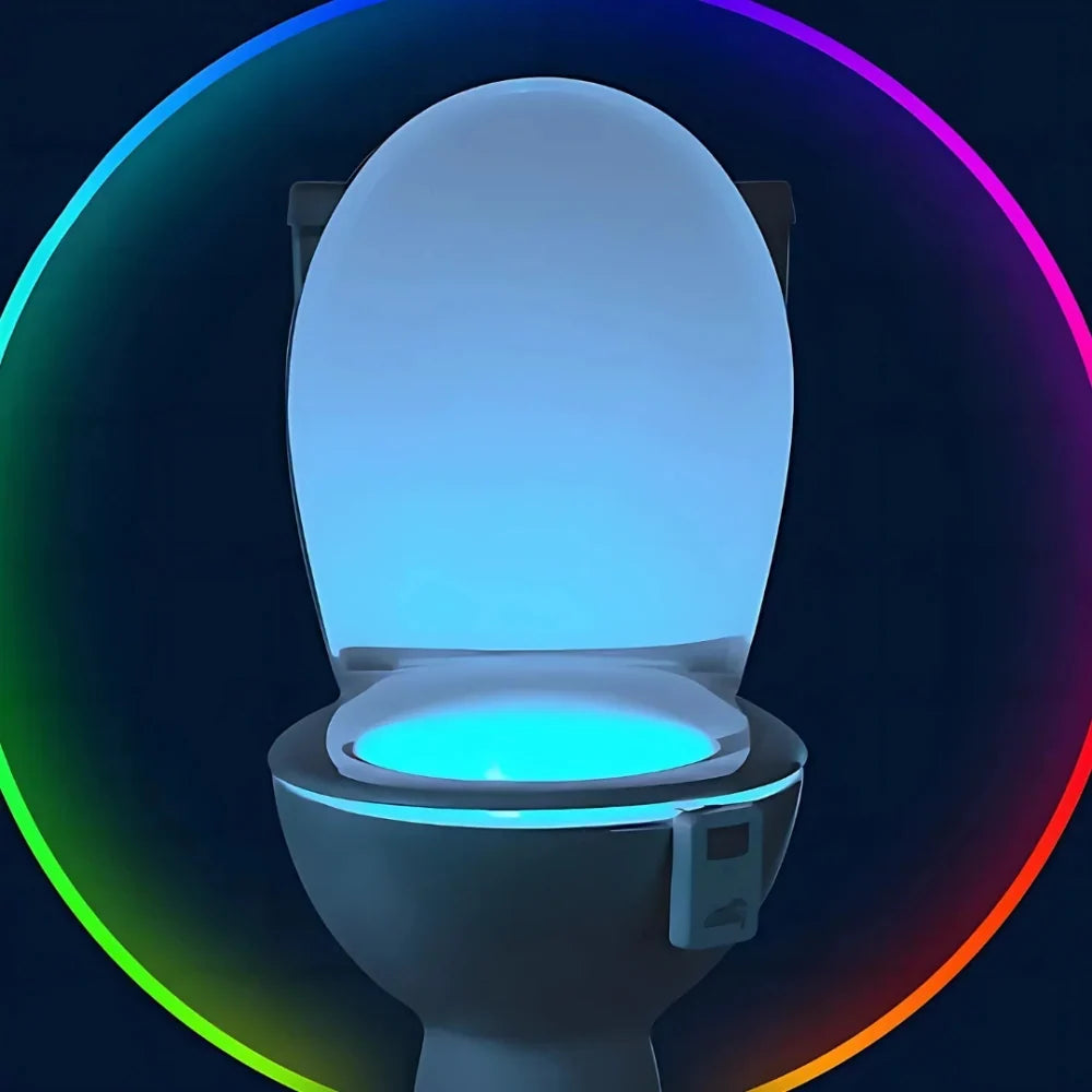 NightFlush - Lampă LED de veghe pentru toaletă, cu senzor automat