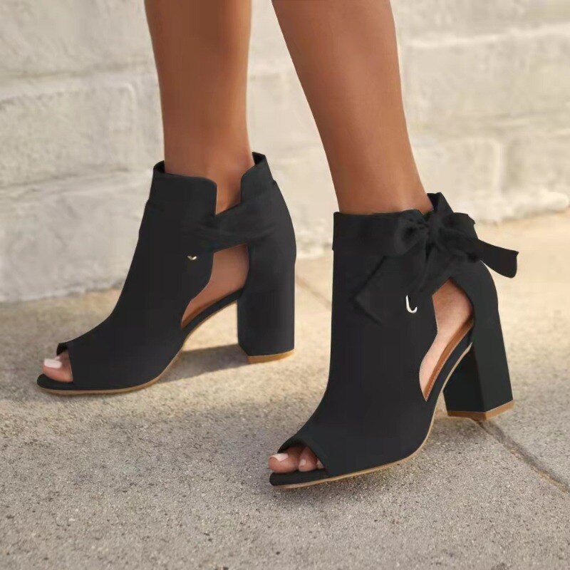 Celeste - Elegant high-heeled sandals with padded insole
