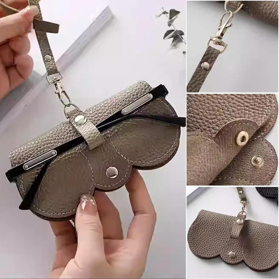 LuxeSafe™ - Toc Elegant din Piele pentru Ochelari 1+1 Gratuit