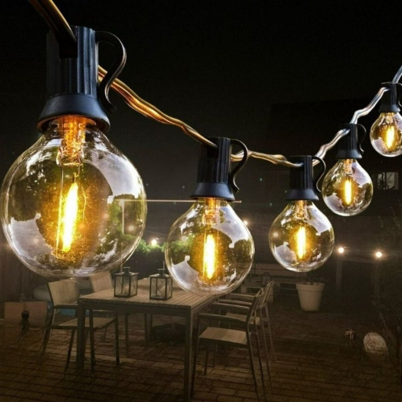 GlowNest – Șir de lumini LED clasice cu bile, iluminare blândă și design versatil