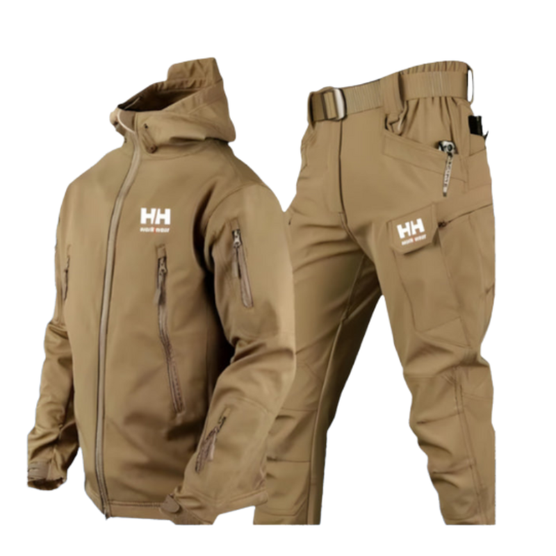 Marcus – Two-Piece Set with Jacket and Pants with Zipper and Pockets 