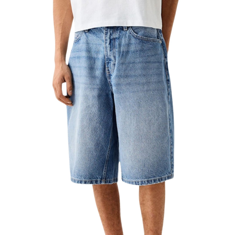 Fabian – Loose-fit shorts with wide legs and pockets