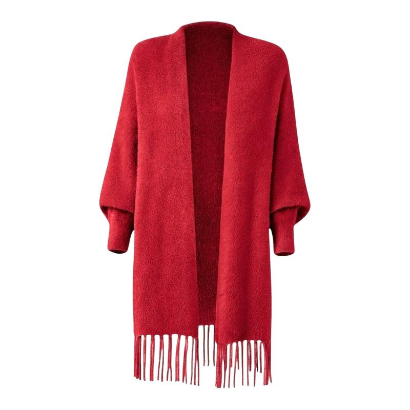 Luna – Cardigan Modern cu Față Deschisă și Mâneci Lungi
