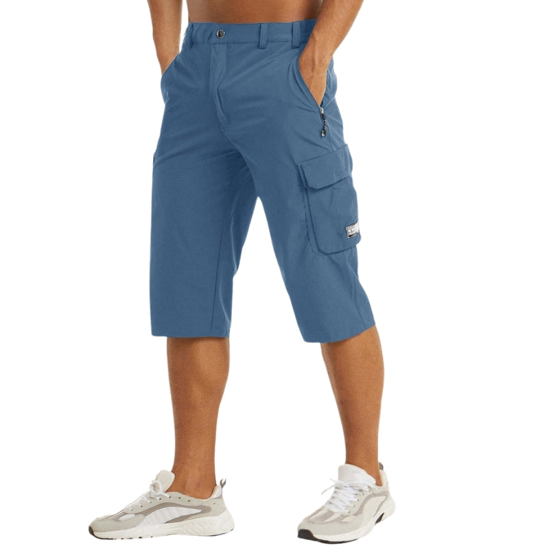 Ryan - Pantaloncini Cargo Leggeri con Vita Regolabile