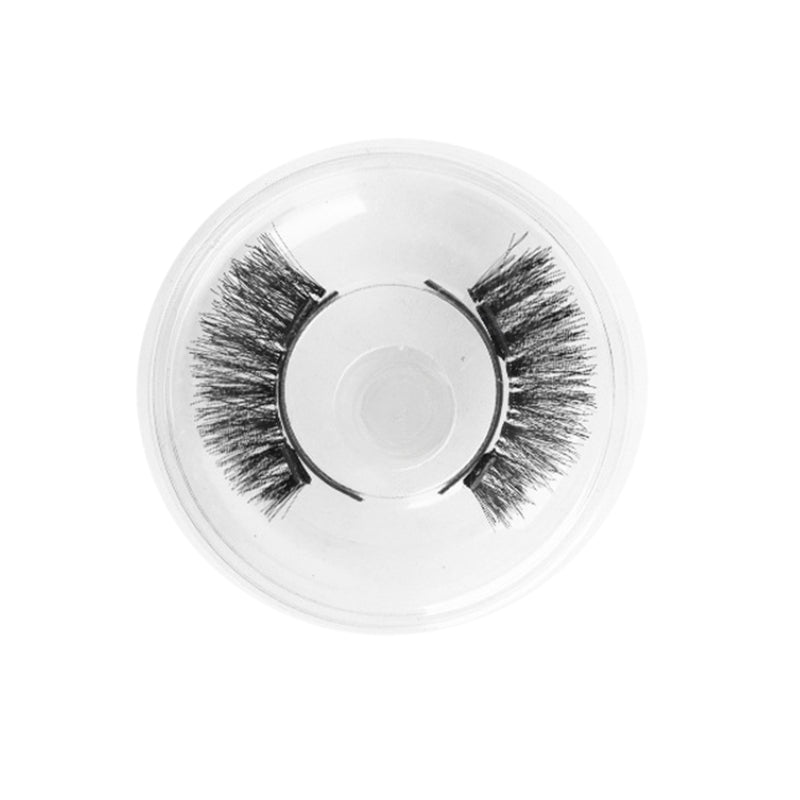 Sofia – Handgemaakt 3D Magnetisch Wimper Set met Volumineuze Zwarte Wimpers en Magnetisch Pincet