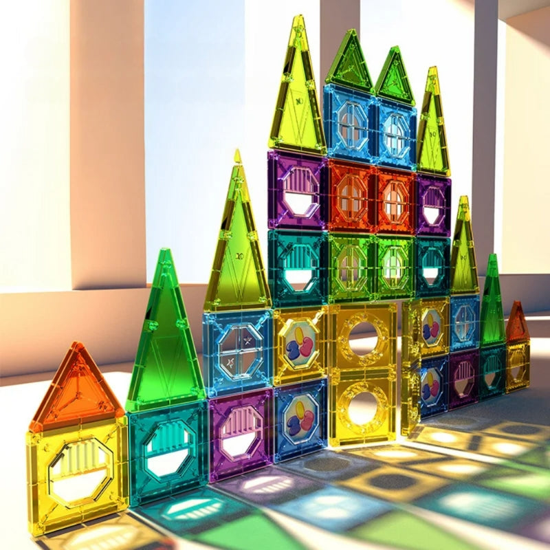 GlowTiles – Zestaw świecących klocków konstrukcyjnych dla dzieci z kreatywnymi elementami