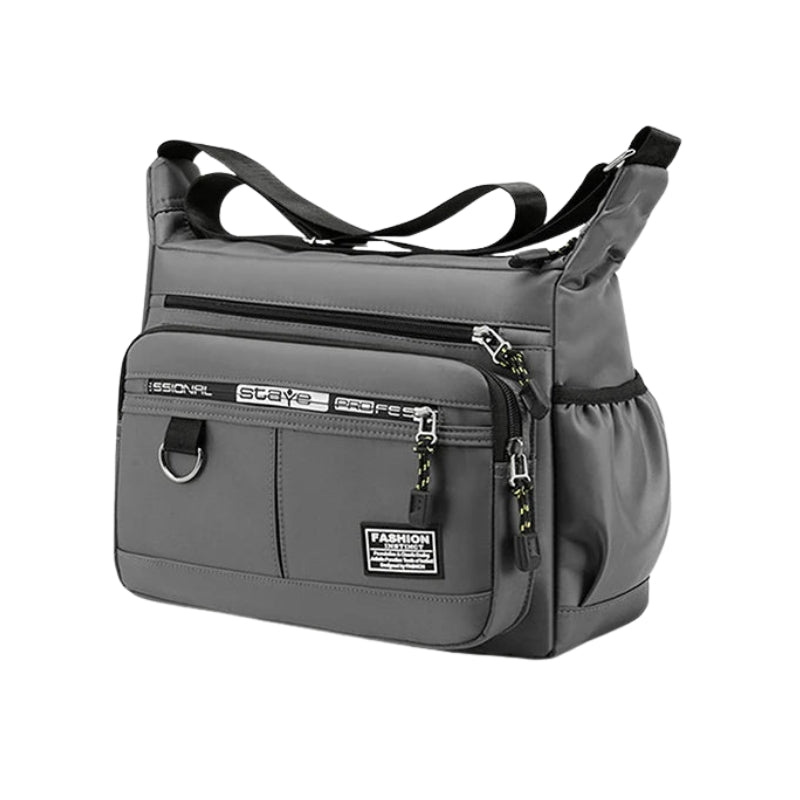 Clara – Water-Repellent Compact Shoulder Bag with Adjustable Strap and Zipper
