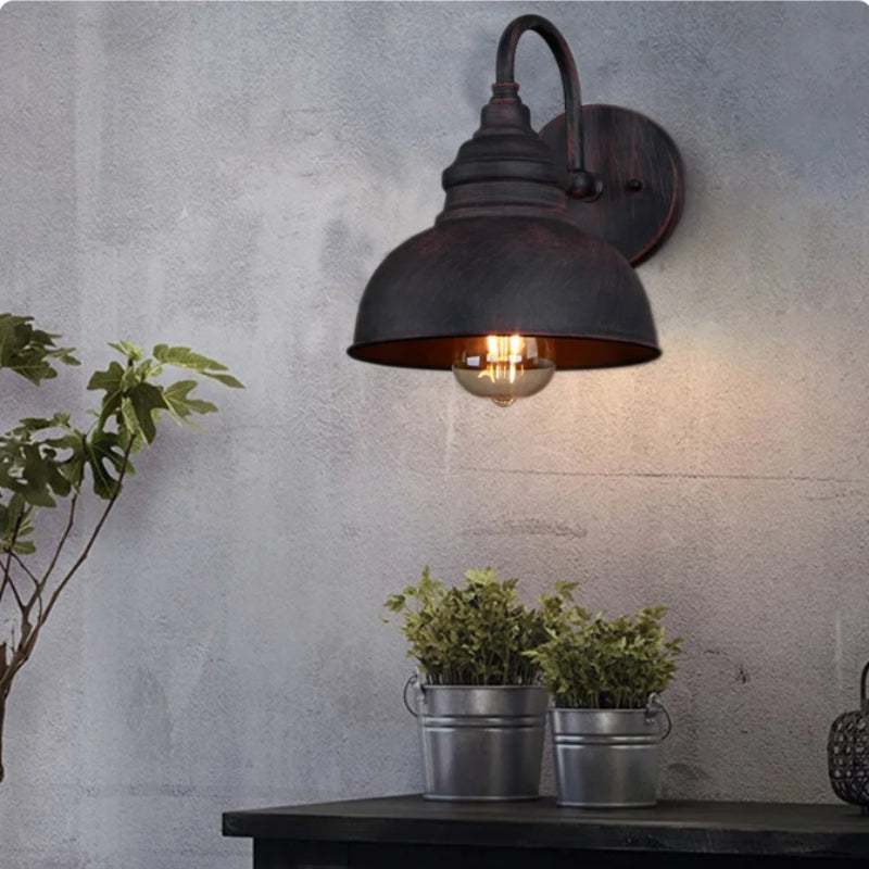 GlowGuard - Trwała wodoodporna lampa ścienna zewnętrzna do ogrodu na każdą pogodę