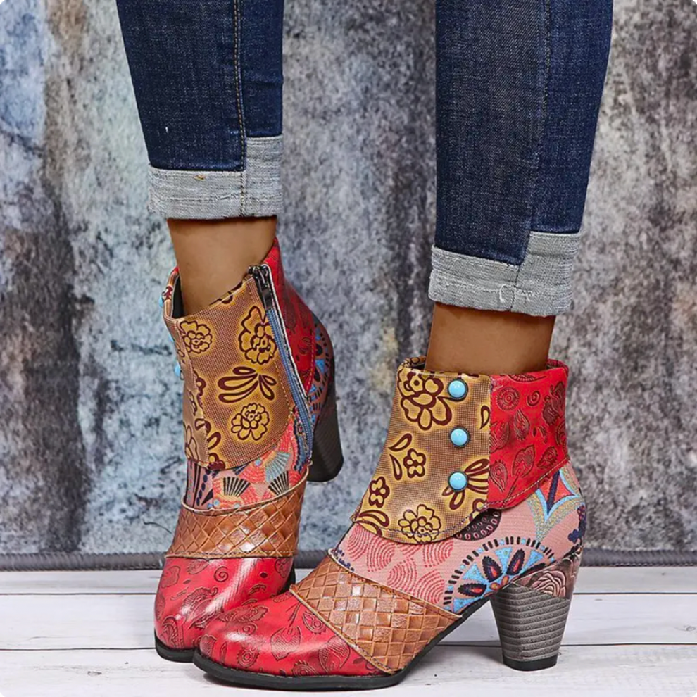Sophia - Bottes étanches à la mode avec semelles antidérapantes
