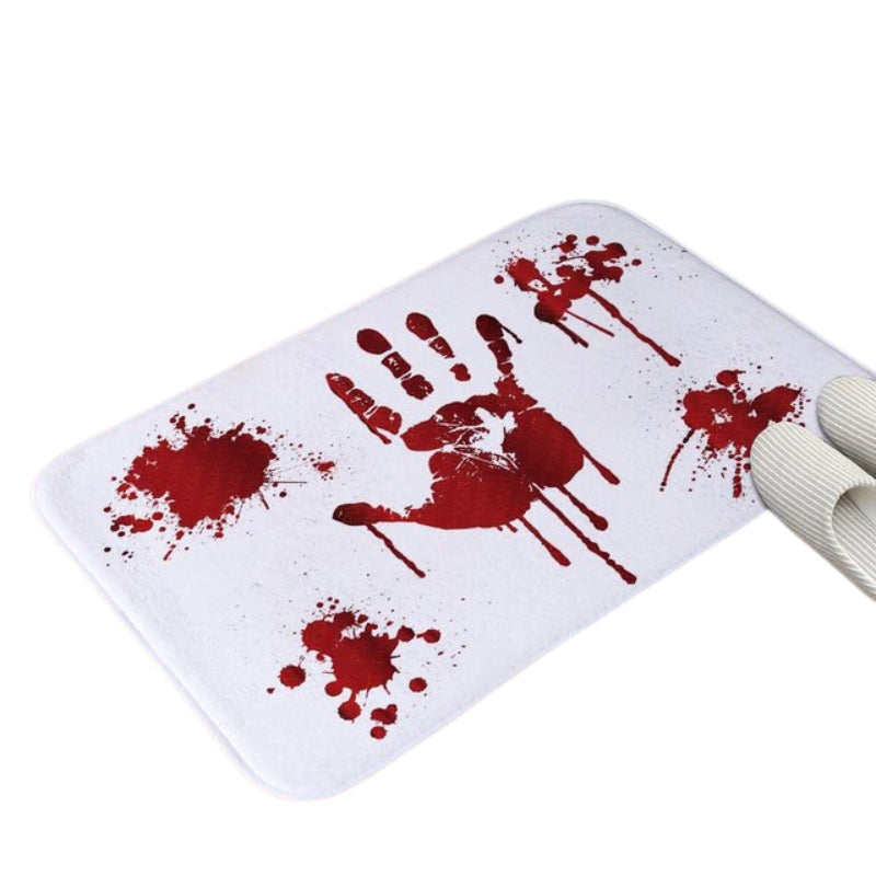 BloodPrint – Covor termocromic de Halloween cu urme de pași activate de apă