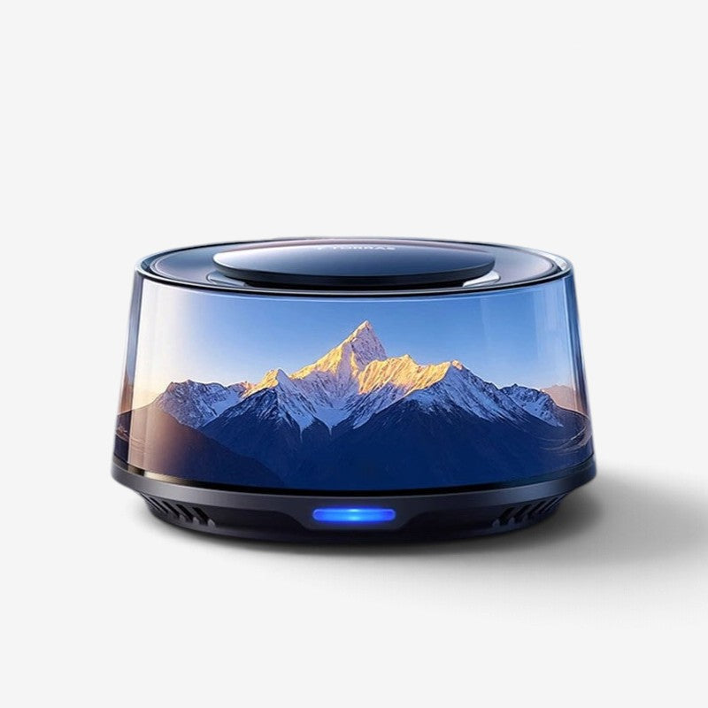 AutoMist - Diffusore automatico di nebbia con luci LED e ricarica USB-C