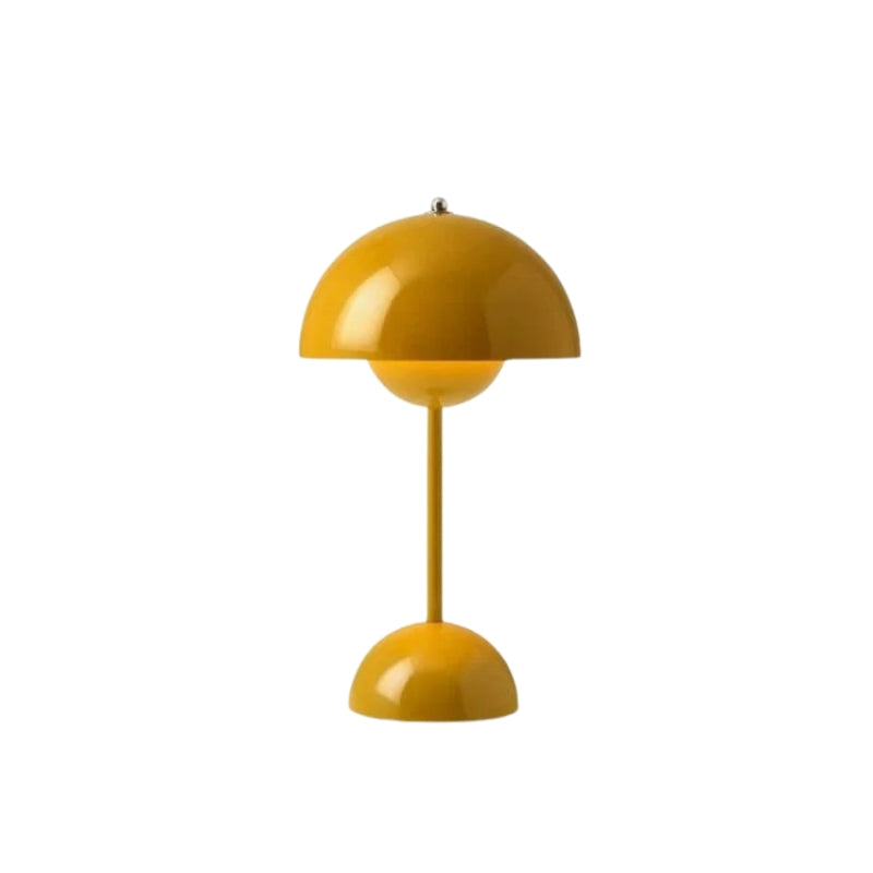 LumiDome – Nowoczesna lampka stołowa w kształcie grzyba z obsługą dotykową i ładowaniem