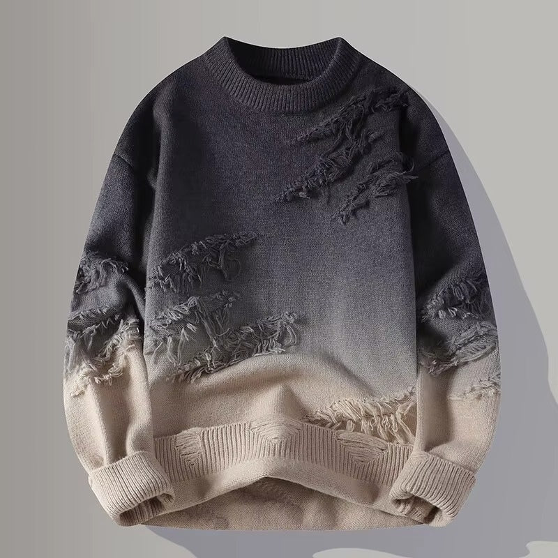 Mark - Pull oversize à manches longues avec col rond
