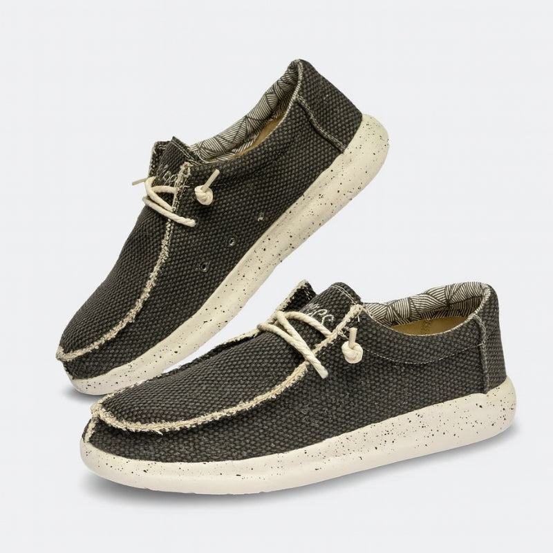 Robert - Casual Shoes with Slip-On Design and Lace Closure