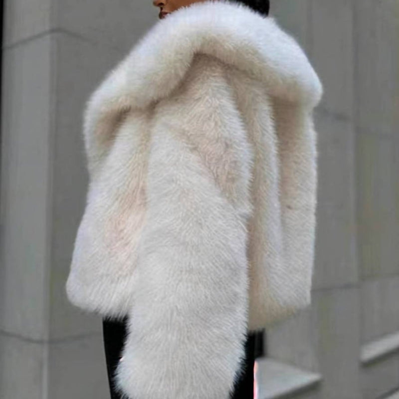 Arabella – Long Sleeve Oversized Jacket with Lapel Collar