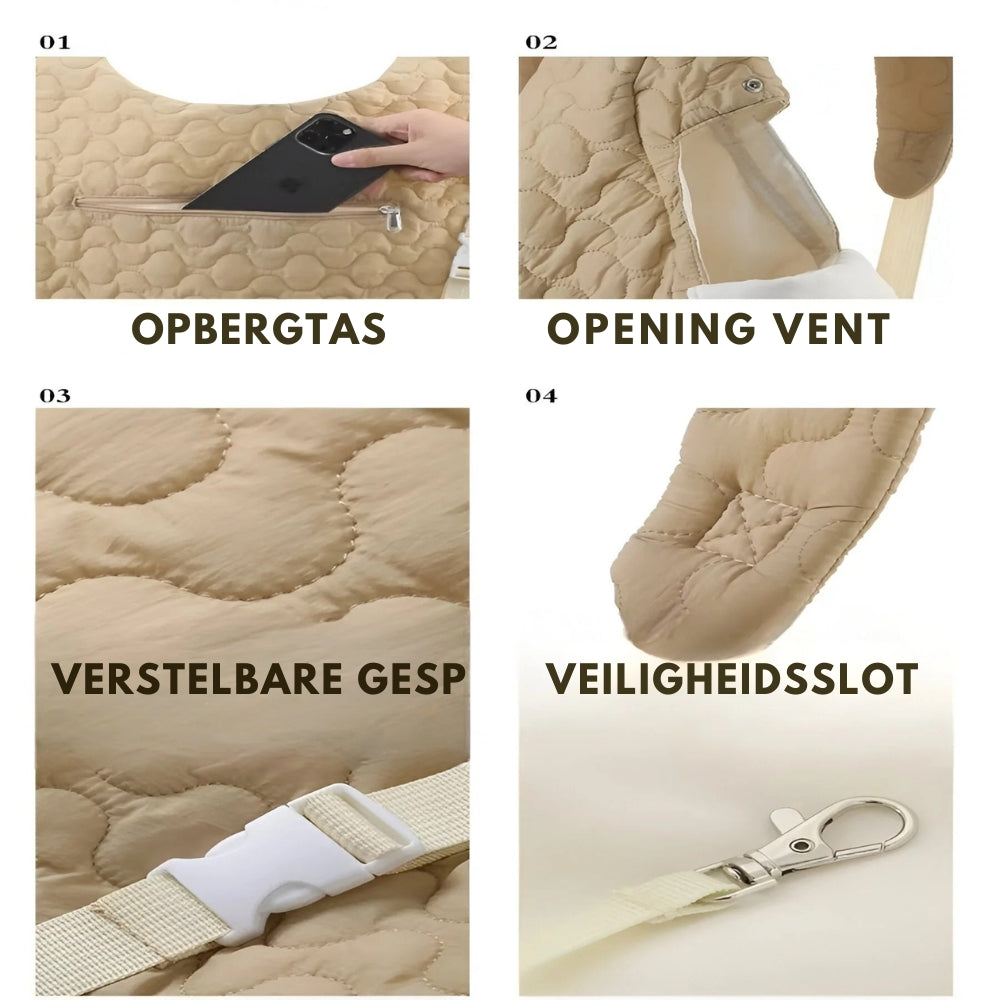 CarryPets – Extra ruime draagrugzak met veilig en comfortabel ontwerp