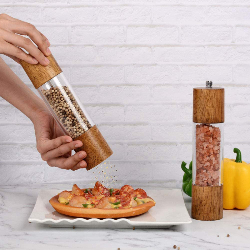 GrindAura - Przenośny młynek do przypraw z ręczną obsługą
